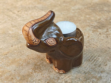 Ceramic Elephant Shaped Candle Holder