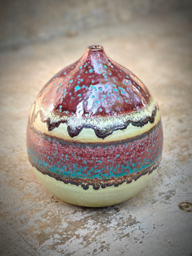 Artisan-Crafted Ceramic Vase