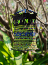 Lampshade in beautiful traditional Hmong Hilltribe pattern