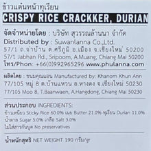 Crispy Rice Cracker Durian