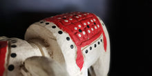 Handcrafted White Thai Elephant Sculpture