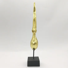 Golden Chor Fah Wood Handicraft Statue