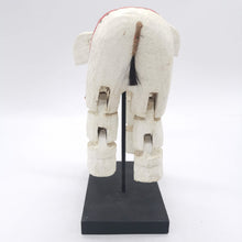 Handcrafted White Thai Elephant Sculpture