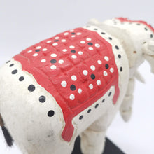 Handcrafted White Thai Elephant Sculpture