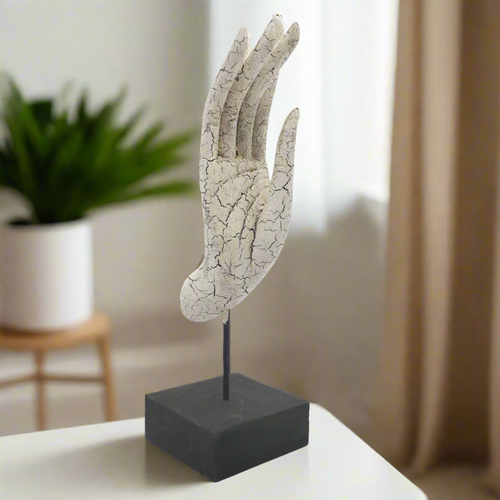 Buddha Hand Wood Sculpture