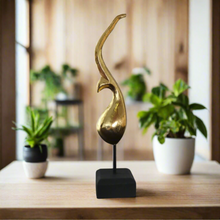 Golden Chor Fah Wood Handicraft Statue