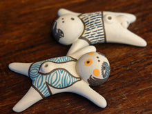 Beach-Themed Man and Woman Incense Holders