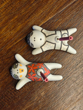 Beach-Themed Man and Woman Incense Holders