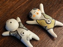 Beach-Themed Man and Woman Incense Holders