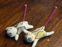 Beach-Themed Man and Woman Incense Holders