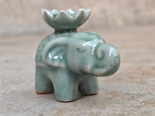 Ceramic Elephant Incense Stick Holder