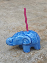 Ceramic Elephant Shaped Incense Stick Holder