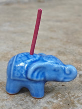 Ceramic Elephant Shaped Incense Stick Holder