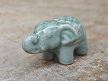 Ceramic Elephant Shaped Incense Stick Holder